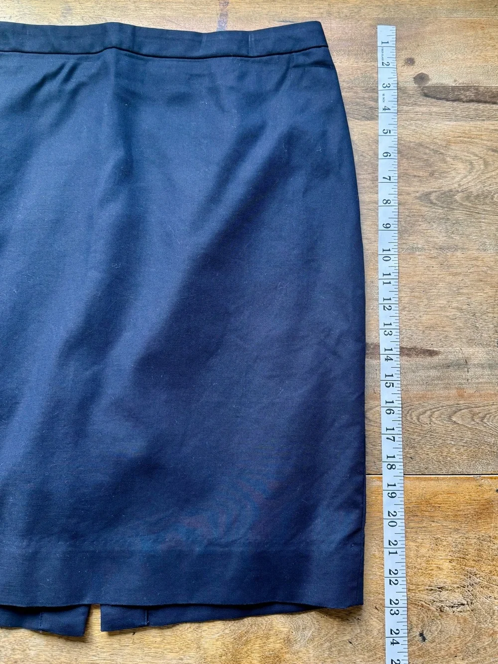 J. Crew Navy Pencil Skirt